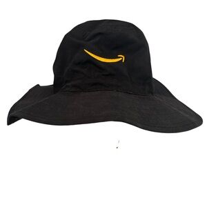 Amazon Logo Port Authority Black Bucket Hat